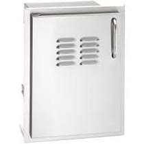 AOG 20" X 14" Single Access Storage Door with Tank Tray and Louvers - Left Hinge - Chimney CricketAOG 20" X 14" Single Access Storage Door with Tank Tray and Louvers - Left Hinge