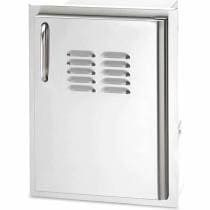 AOG 20" X 14" Single Access Storage Door with Tank Tray and Louvers - Right Hinge - Chimney CricketAOG 20" X 14" Single Access Storage Door with Tank Tray and Louvers - Right Hinge