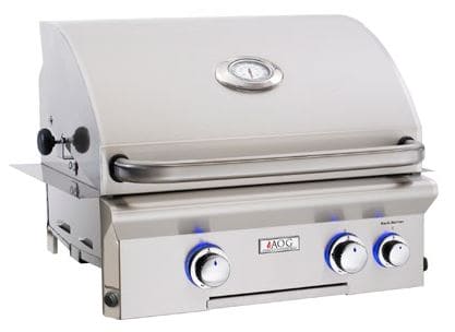 AOG 24" Built-In Stainless Steel Grill, NG - Chimney CricketAOG 24" Built-In Stainless Steel Grill, NG