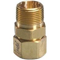 AutoFlare, Reducing, 1/2" CSST X 3/4" MPT Straight Mechanical Fitting, Brass, TracPipe, FGP-RST500-750 (CS24) - Chimney CricketAutoFlare, Reducing, 1/2" CSST X 3/4" MPT Straight Mechanical Fitting, Brass, TracPipe, FGP-RST500-750 (CS24)