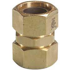 AutoSnap, Coupling, 1/2" CSST x 1/2" CSST, Brass, TracPipe - FGP-SCPL-500 (CS24) - Chimney CricketAutoSnap, Coupling, 1/2" CSST x 1/2" CSST, Brass, TracPipe - FGP-SCPL-500 (CS24)