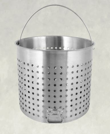 Bayou Classic 142 Qt Stainless Basket with Helper Handle ** - Chimney CricketBayou Classic 142 Qt Stainless Basket with Helper Handle **