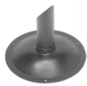 Black Round Post Base for Lamps - Chimney CricketBlack Round Post Base for Lamps