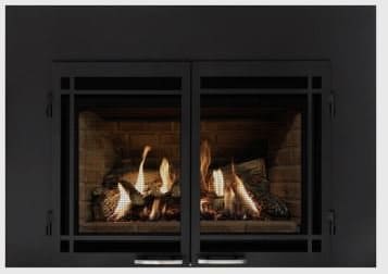 Black Square Harrison Mills Deep Surround Door Kit - Chimney CricketBlack Square Harrison Mills Deep Surround Door Kit