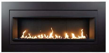 Brigantia Metallic Black Surround - 37 1/4" H x 69 1/4" W ** - Chimney CricketBrigantia Metallic Black Surround - 37 1/4" H x 69 1/4" W **