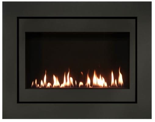 Brigantia Perfection 35" Direct Vent Portrait Fireplace with Black Door, Electronic Ignition, NG - Chimney CricketBrigantia Perfection 35" Direct Vent Portrait Fireplace with Black Door, Electronic Ignition, NG