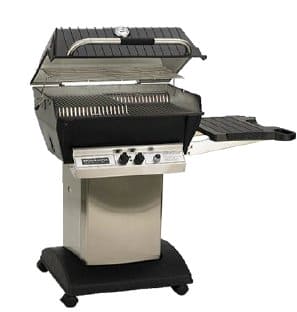 Broilmaster Premium LP Gas Grill Package w/Stainless Steel Cart Base - Chimney CricketBroilmaster Premium LP Gas Grill Package w/Stainless Steel Cart Base