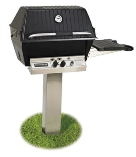 Broilmaster Premium NG Gas Grill Package w/Stainless Steel In-Ground Post - Chimney CricketBroilmaster Premium NG Gas Grill Package w/Stainless Steel In-Ground Post