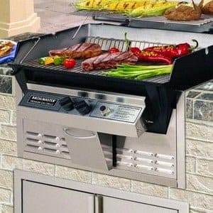 Broilmaster Stainless Steel Built-In Kit for C3 Charcoal Grill Only - Chimney CricketBroilmaster Stainless Steel Built-In Kit for C3 Charcoal Grill Only