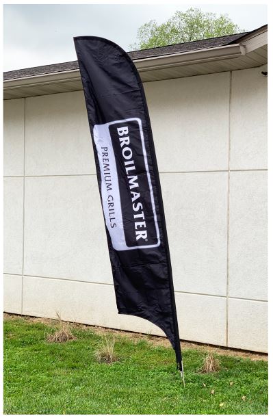 Broilmaster XL Outdoor Flag - Chimney CricketBroilmaster XL Outdoor Flag